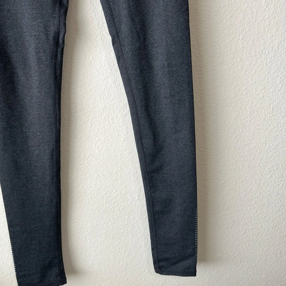 Leggings Long Gray Merle White Stripe Accent on Hips Pocket by Fabletics Size XS - Picture 5 of 13